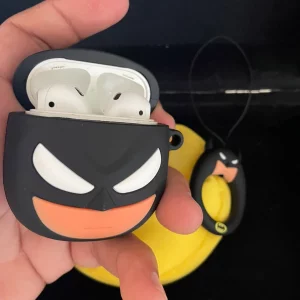 Batman Silicone Cute Cartoon case for Apple Airpod 1/2, 7 in 1 Accessories Set P