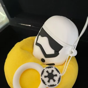 Star wars airpod case | white trooper star wars gift for airpods gen 1/2
