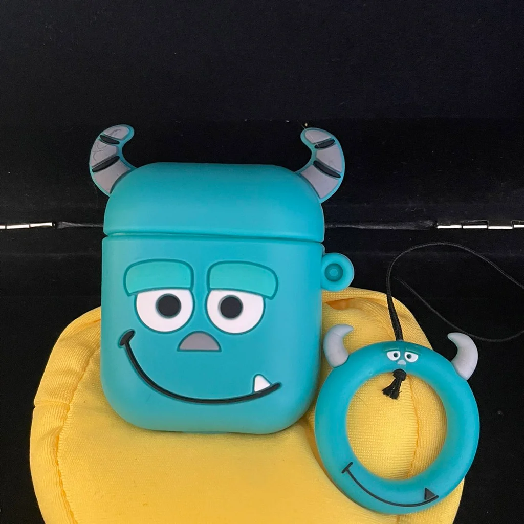 Cartoon Monster Airpods 1/2 Case Cover Compatible with Apple Airpods Charging Case C - Image 2
