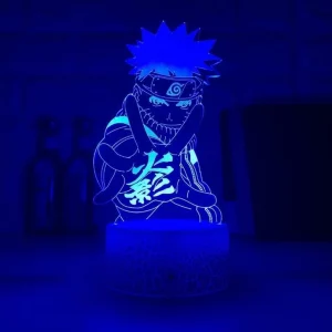 Naruto 3D led lamp | itachi led lamp with remote control and touch effect