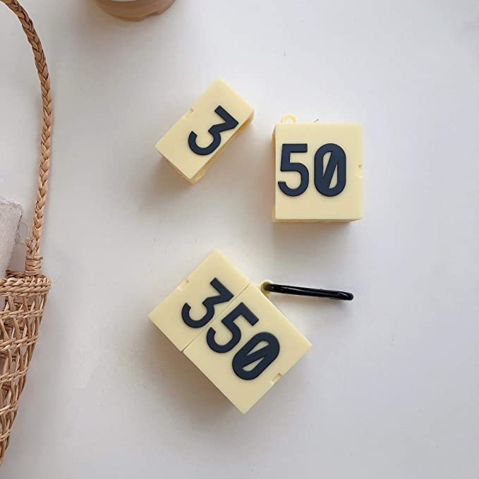 Airpods 1/2 Case, Silicone Sneaker 350 Shoe Box Case - Image 2