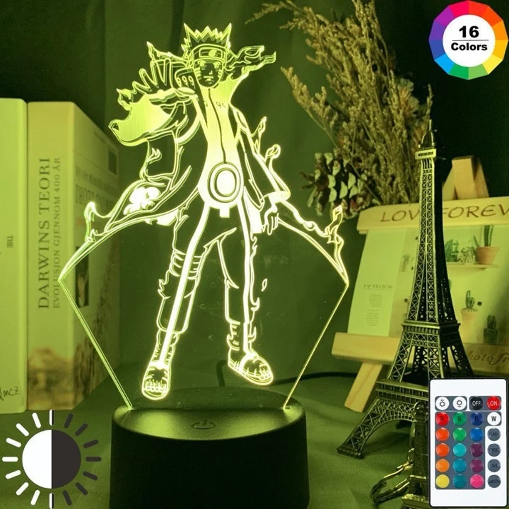Naruto 3D LED Night Lamp - Image 2
