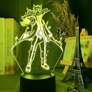 Naruto Bijuu Mode LED Lamp 3D 7 colors