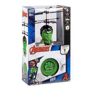 Marvel Hulk Flying Figure Big Head Helicopter