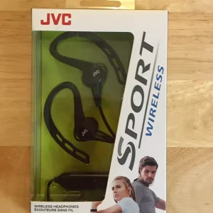 New in Box JVC Sport Wireless Headphones - Bluetooth - Black - Earhooks